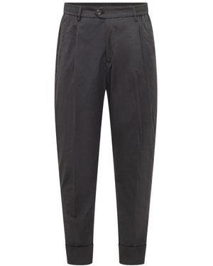 Hōsio Cropped Trousers - Gris