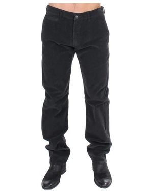 Gianfranco Ferré Straight Trousers - Zwart