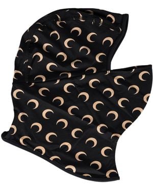 Marine Serre Hats - Black