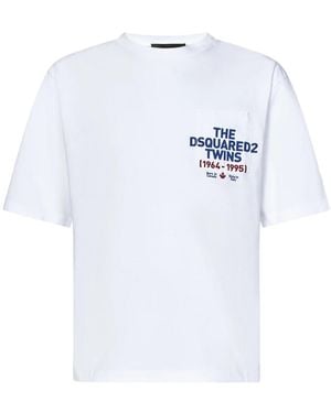 DSquared² T-Shirts - Blanc