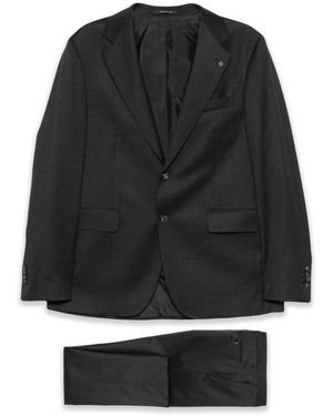 Tagliatore Single Breasted Suits - Negro