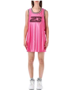Nike Fitness ,Roze ,Polyester Jordan Flight Jersey Jurk