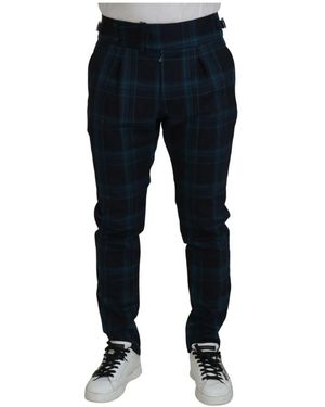 Dolce & Gabbana Slim-Fit Trousers - Blue