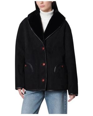 Blazé Milano Faux Fur & Shearling Jackets - Negro