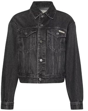 Calvin Klein Denim Jackets - Black