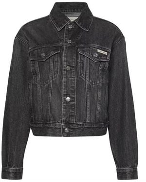 Calvin Klein Denim Jackets - Black