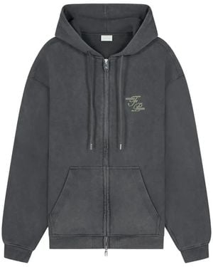 Filling Pieces Zip-Throughs - Gris