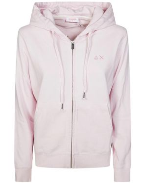 Sun 68 Felpa Full Zip - Pink