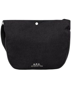 A.P.C. Shoulder Bags - Nero