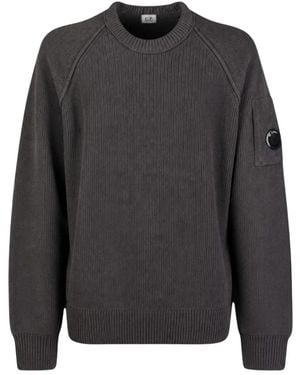 C.P. Company Round-Neck Knitwear - Gris