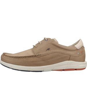 Fluchos Schoenen ,Kai Veterschoen - Naturel