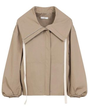 Co. Rolled Llar Jacket - Naturel