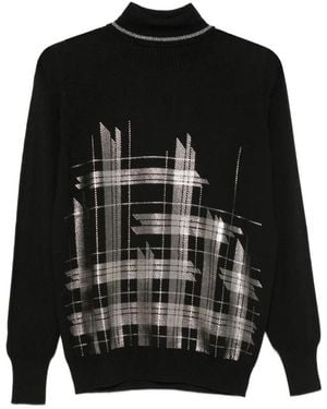 D.exterior Turtlenecks - Negro