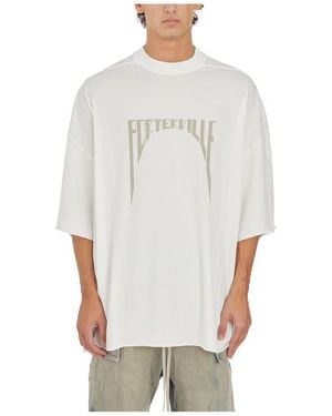 Rick Owens Perlmilch T-Shirt - Grau