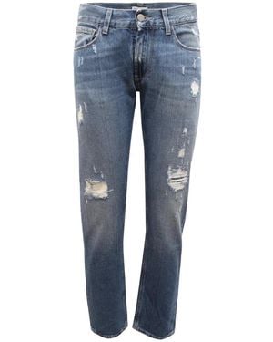 Daniele Alessandrini Slim Fit Jeans - Blue