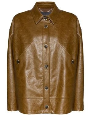 Elena Miro Leather Jackets - Verde