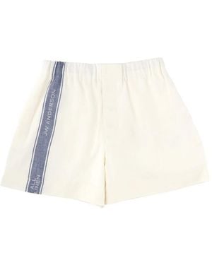 JW Anderson Short Shorts - White
