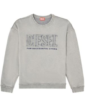 DIESEL Sweatshirts - Grey