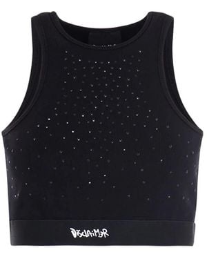 DISCLAIMER Sleeveless Tops - Blue