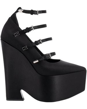 Versace Court Shoes - Black