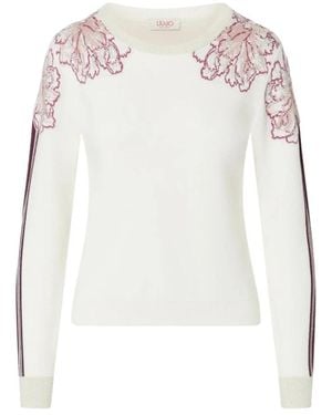 Liu Jo Ecs Maglia Chiusa M/L - Weiß