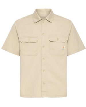 Blend Jassen ,Katoen Matz Sun Shirt-Jacket - Naturel