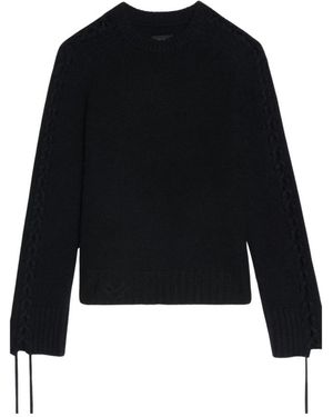 Zadig & Voltaire Jersey Malty - Schwarz