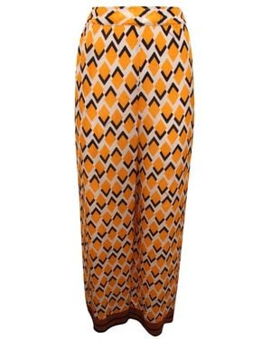 EMMA & GAIA Wide Trousers - Marrón