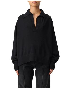 Isabel Marant V-Neck Knitwear - Negro