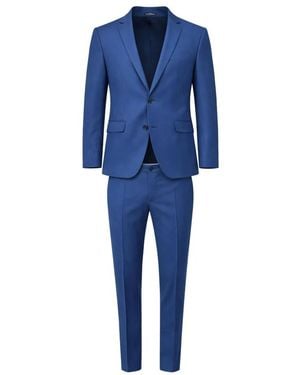 Patrizia Pepe Single Breasted Suits - Blue