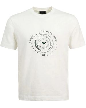Emporio Armani T-Shirts - White