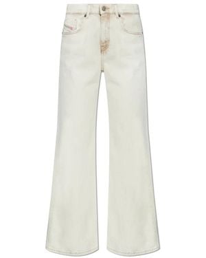 DIESEL Wide Jeans - Blanco