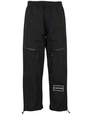 44 Label Group Straight Trousers - Black