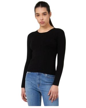 Gas Round-Neck Knitwear - Black