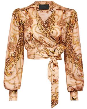 Philipp Plein Blouses - Marrone
