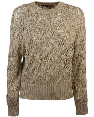 Max Mara Round-Neck Knitwear - Groen