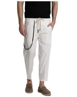 Xagon Man Cropped Trousers - Negro