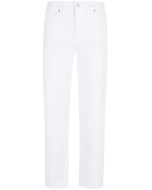 PAIGE Jeans ,Wit ,Katoen Mason Ankle Straight Jean