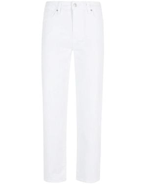 PAIGE Straight Fit Jeans - White