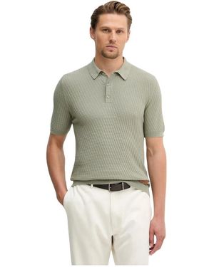 Trussardi Drielaags Katoenen Poloshirt - Groen