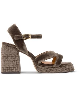 Castañer Vero Sandal - Mettallic