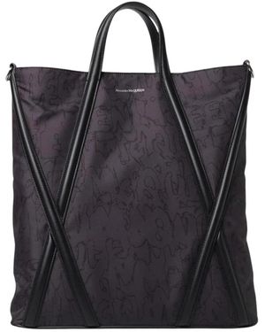 McQueen Tote Bags - Zwart