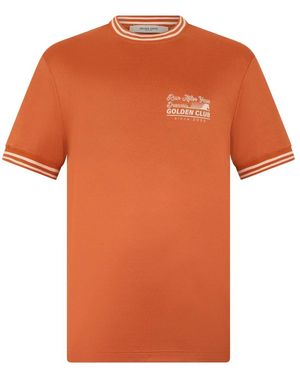 Golden Goose T-Shirts - Orange