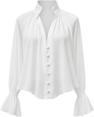ACTUALEE Blouses - Bianco