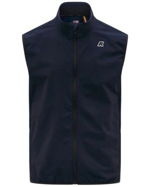 K-Way Jassen ,Blauw ,Polyester Flaner Vest