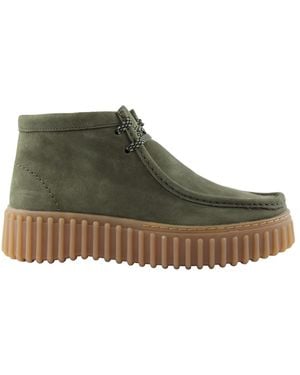 Clarks Lace-Up Boots - Vert
