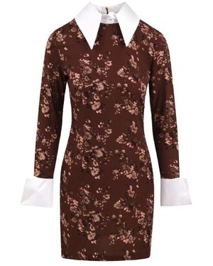 Mar De Margaritas Short Dresses - Brown