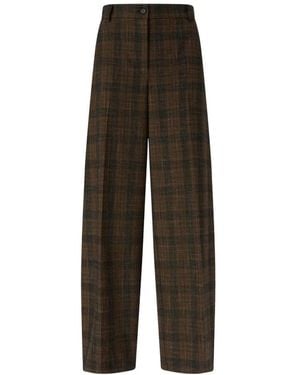 Pinko Wide Trousers - Brown