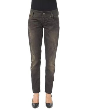 Byblos Schwarze gewaschene jeans