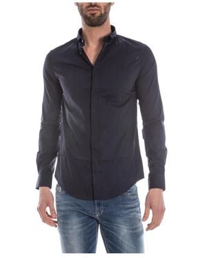 Armani Jeans Casual Shirts - Azul